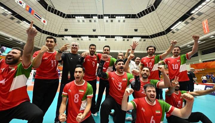 والیبال نشسته ایران قهرمان بازی‌های پاراآسیایی شد